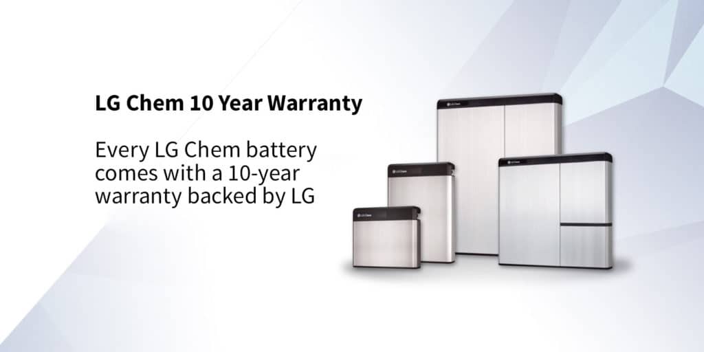 LG chem batteries with warranty information